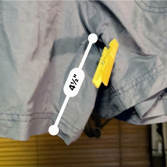 Columbia Mens Gray Nylon Shorts Large - Picture 9 of 9